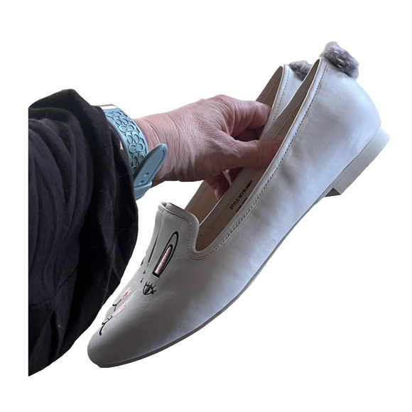 Bunny Lavish Shoes Smoking Flats Rabbits size 8 / 39 - Picture 12 of 14